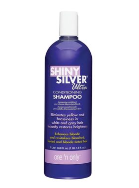 One 'n Only Shiny Silver Purple Shampoo Argan Oil Toning