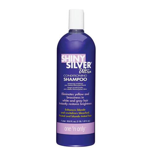 One 'n Only Shiny Silver Purple Shampoo Argan Oil Toning