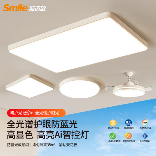 客厅灯现代简约吸顶灯大气主灯