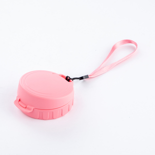 特百惠水杯配件500ml茶韵杯原装 盖子配件塑料防漏杯盖带提绳 正品