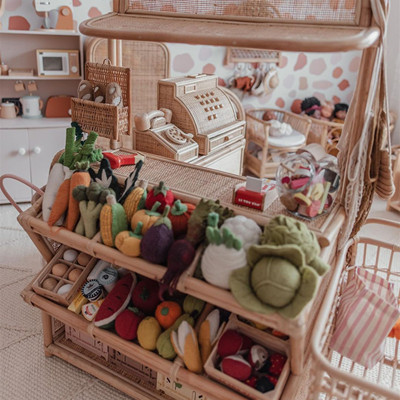 PapooseToys手工儿童仿真水果