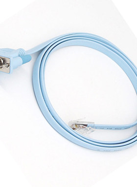 rj45转db9转接线网络8p8c转串口线RS232线com口9孔连接线1.5米3米