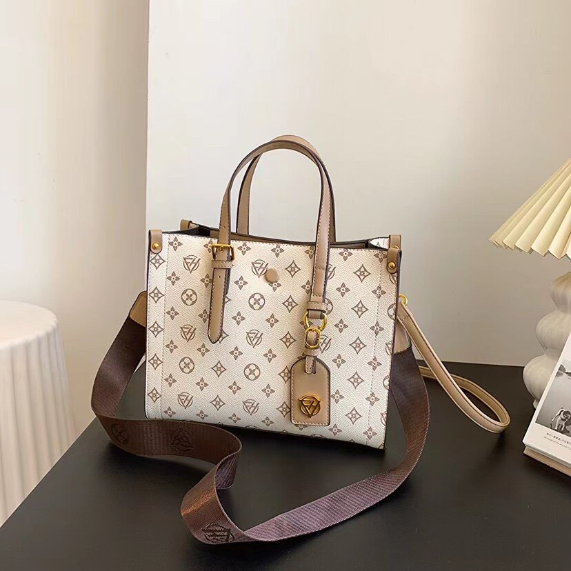 路易芳华新款大包包女新款韩版时尚简约洋气托特包大容量手提女包