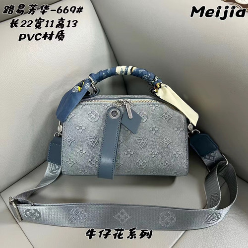 牛仔包小众设计精致手机包轻奢斜挎小包女气质手提包百搭单肩包潮