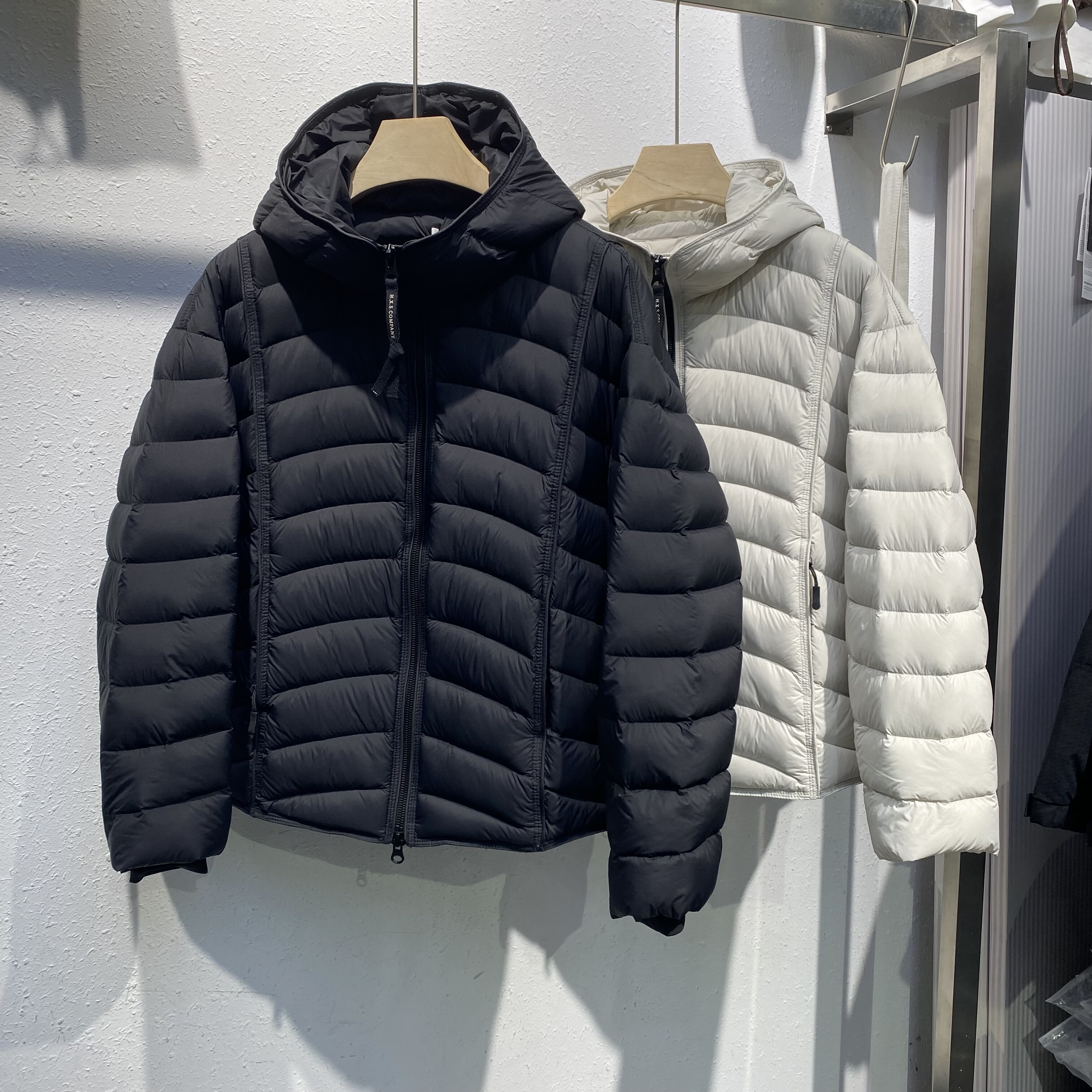 美式冬百搭泡芙韩版连帽羽绒服男潮牌轻薄排骨90绒羽绒服保暖外套