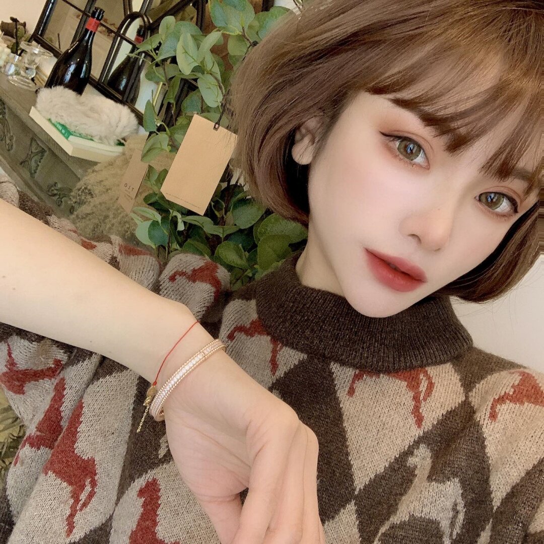 满钻珠珠窄版排钻叠戴手镯女纯银