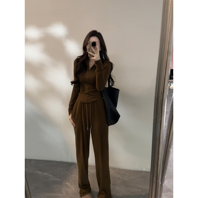 慵懒时尚套装百搭显瘦休闲简约