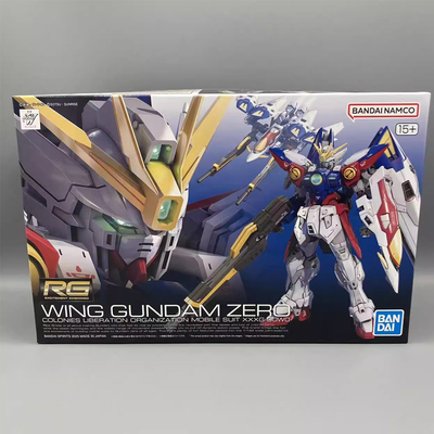 万代 RG 飞翼高达零式 WING ZERO 高达W 拼装模型  68874