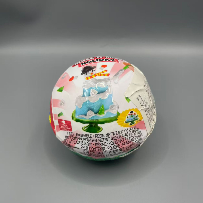 miniverse圣诞节假日限定MGA玩具微缩惊喜球盲盒儿童手工diy