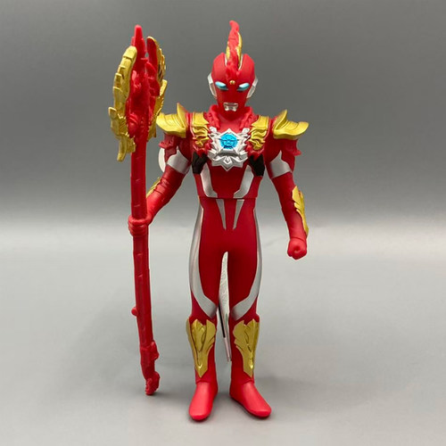 BANDAI万代奥美迦奥特曼 500 软胶公仔朱雀装甲形态 人偶