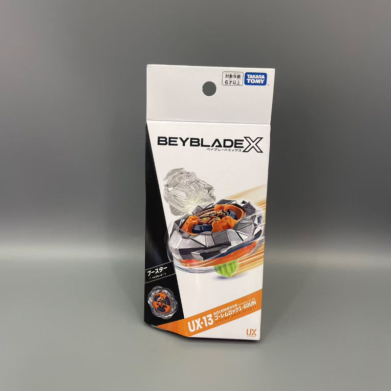 现货Tomy多美卡正版BeybladeX爆旋霸旋陀螺UX-13强化套装魔像巨石