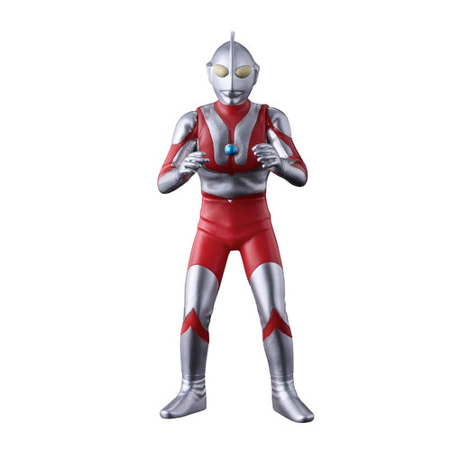 BANDAI万代 奥特曼500软胶系列人偶公仔模型  战斗姿态版本 #112