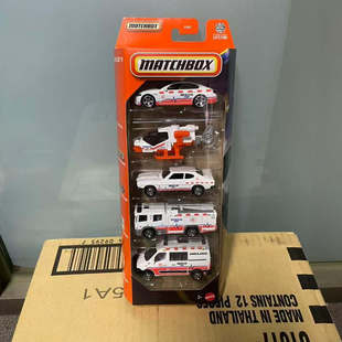 pack五辆装 matchbox火柴盒2025款 合金车模小汽车C1817五连包5