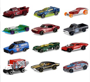 Hotwheels风火轮火辣小跑车合金车模型奔驰宝马保时捷轨道车随机