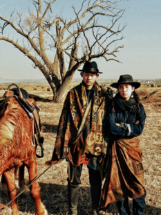 阿耷原创「匠心」 老师傅手工天然染色匹马棉围巾 披肩