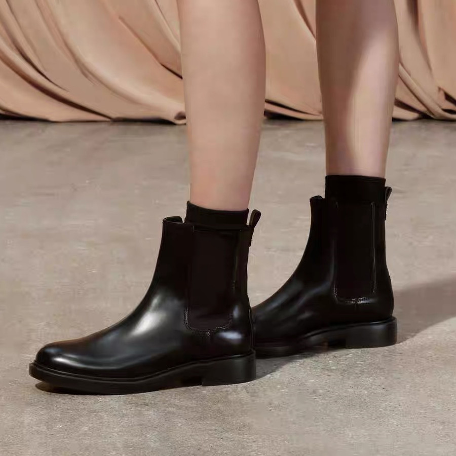 商场同款女鞋切尔西靴短靴EFI34