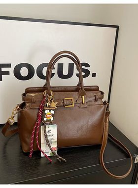 M&SHA THE MASHA 5包2024新款时尚百搭单肩斜挎子母托特包女