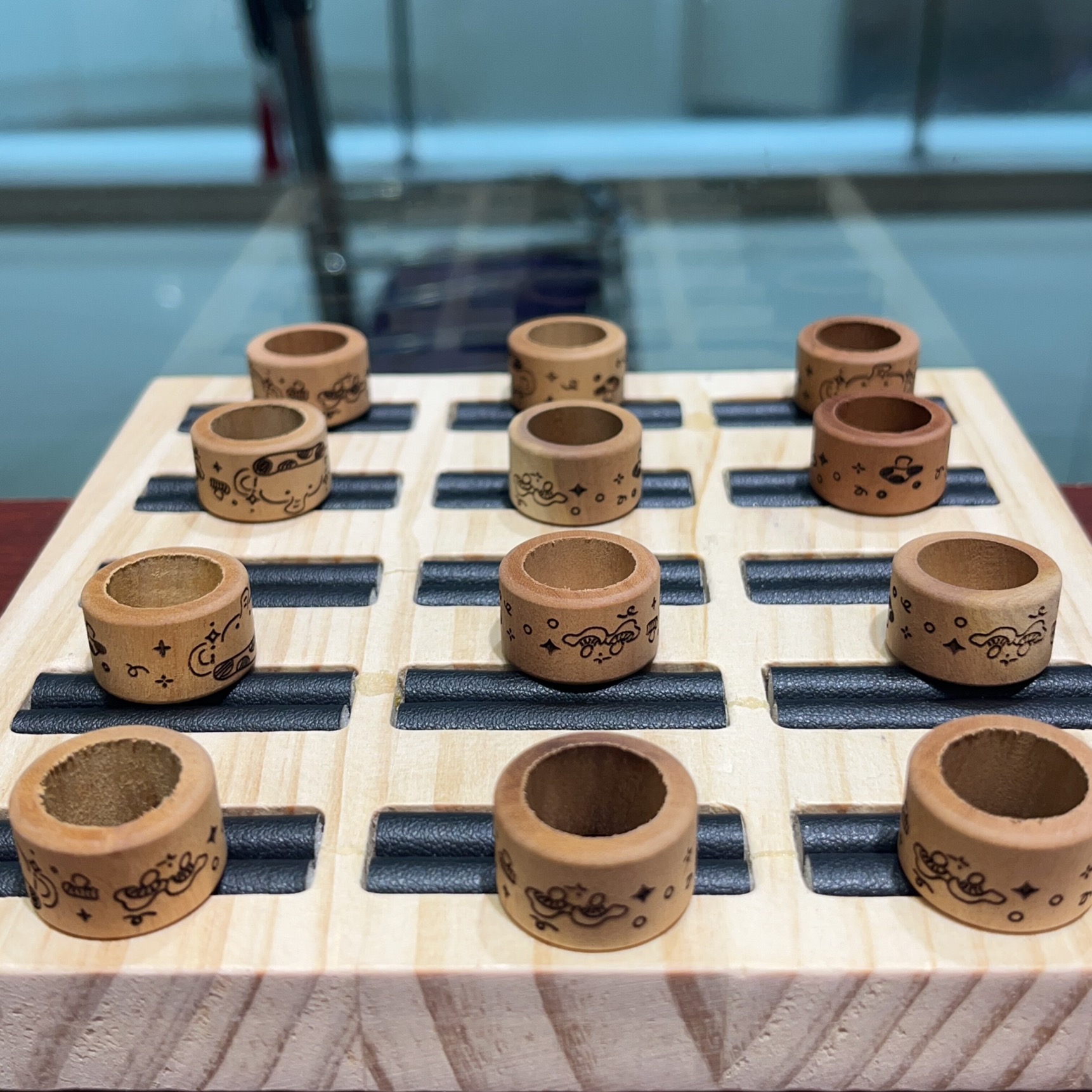 桃木小象跑环diy配件手工编织手绳手链项链挂件手串文玩配饰品