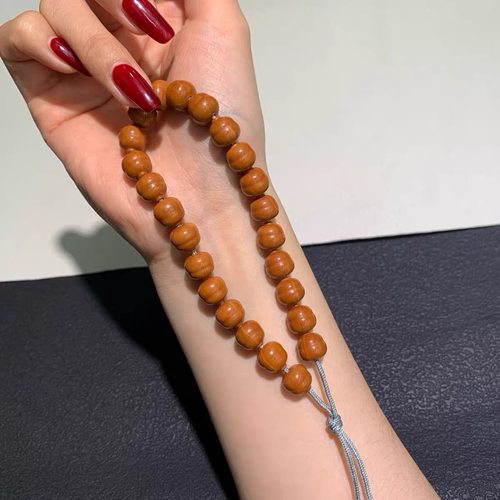 猴头小葫芦手串DIY素圈9+mm手持盘完佛珠念珠文玩手链饰品