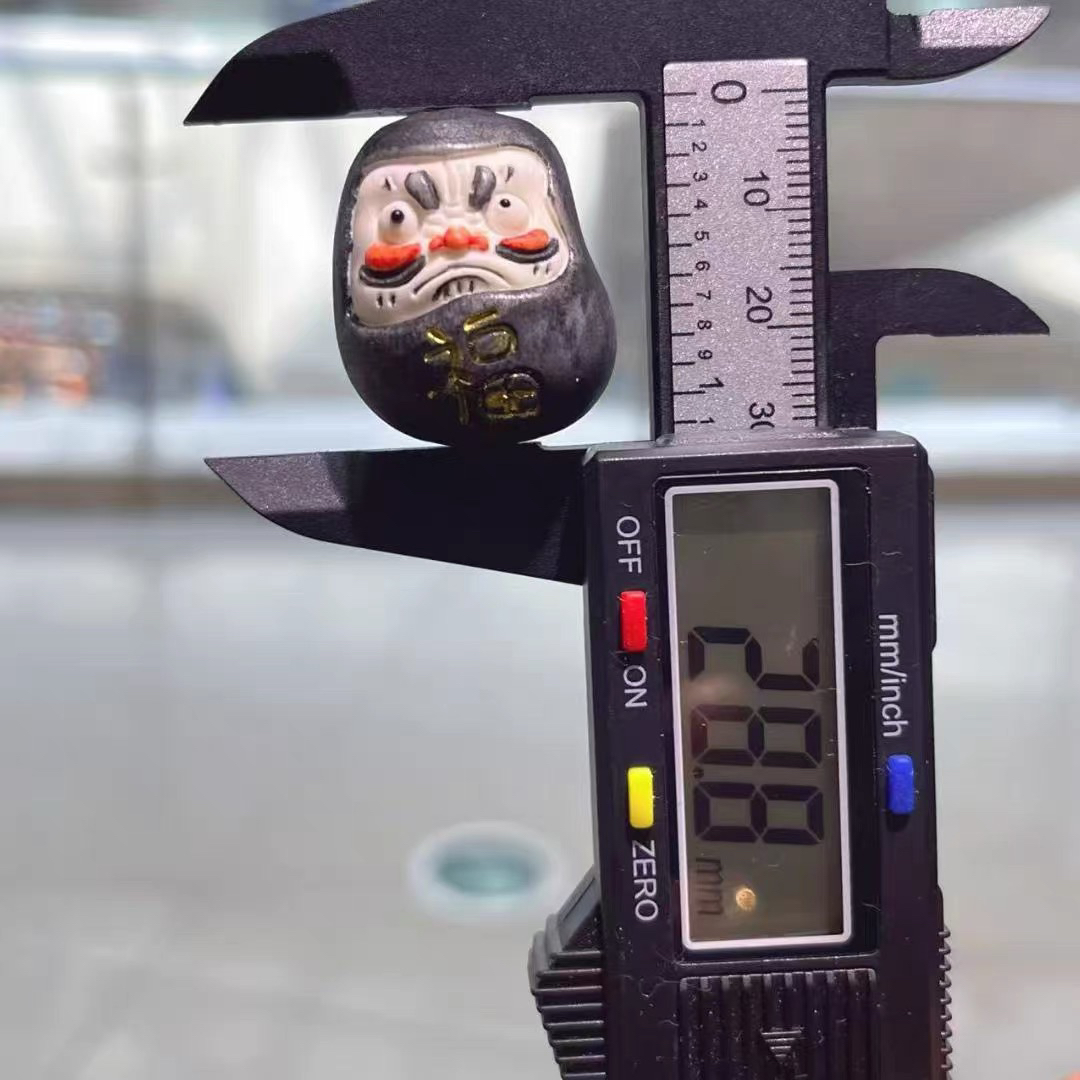 鹿角根付达摩蛋配件手工diy文玩时尚配饰佛珠串珠手链项链饰品
