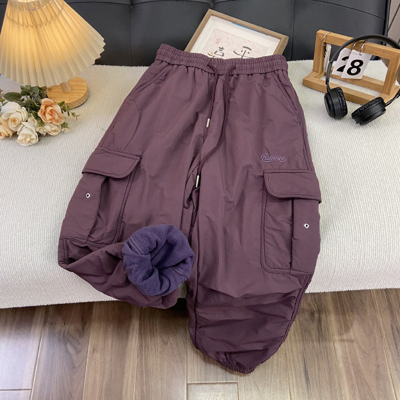 海洋家特价童装男女童秋冬新款长裤 儿童滑雪裤 加厚保暖工装裤,童装/婴儿装/亲子装,裤子,淘宝优惠券,粉丝福利购,淘宝优惠卷