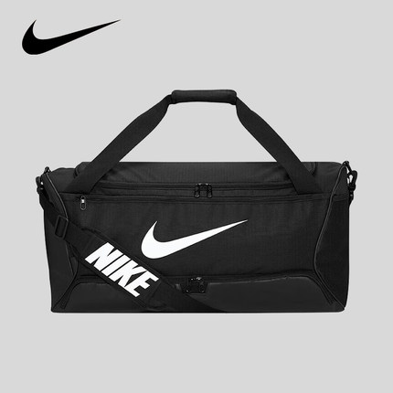 Nike耐克斜挎包单肩包户外运动健身大容量包黑色手提包DH7710-068