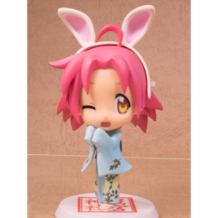 爱玩乐 日版 幸运星 小神晶巫女服兔耳 H赏盒蛋手办人偶现货包邮