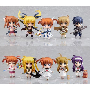 包邮 魔法少女奈叶1st奈叶菲特盒蛋人偶现货 GSC小粘土 爱玩乐.日版