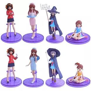 爱玩乐 日版 凉宫春日figure MEISTER SOS团活剧盒蛋人偶现货包邮