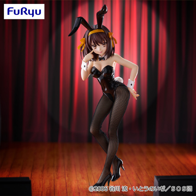 爱玩乐 日版FURYU 凉宫春日的忧郁 凉宫兔女郎黑手办景品现货包