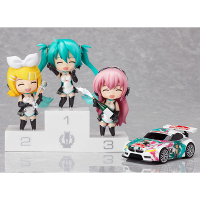 日版GSC初音赛车2011小粘土手办