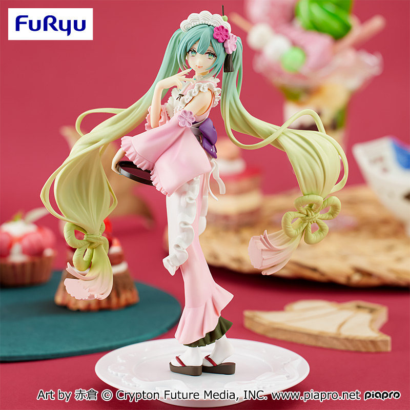 日版初音未来抹茶芭菲粉色景品