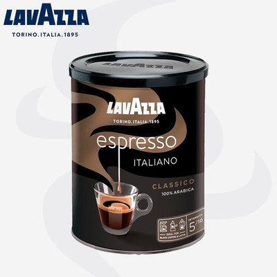 LAVAZZA拉瓦萨意大利进口意式浓缩espresso咖啡粉咖啡中深烘250g