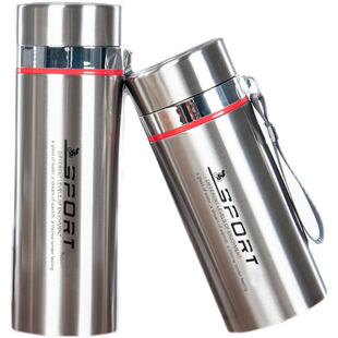 304不锈钢商用真空保温杯1000ml大容量户外车载男士泡茶水杯