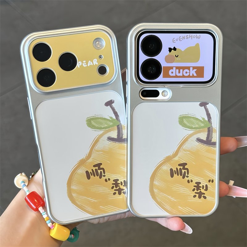 顺顺梨梨适用iPhone17promax手机壳苹果16/15pro华为mate8070小米17Pura90k90reno16note15x300oppofindx9s60