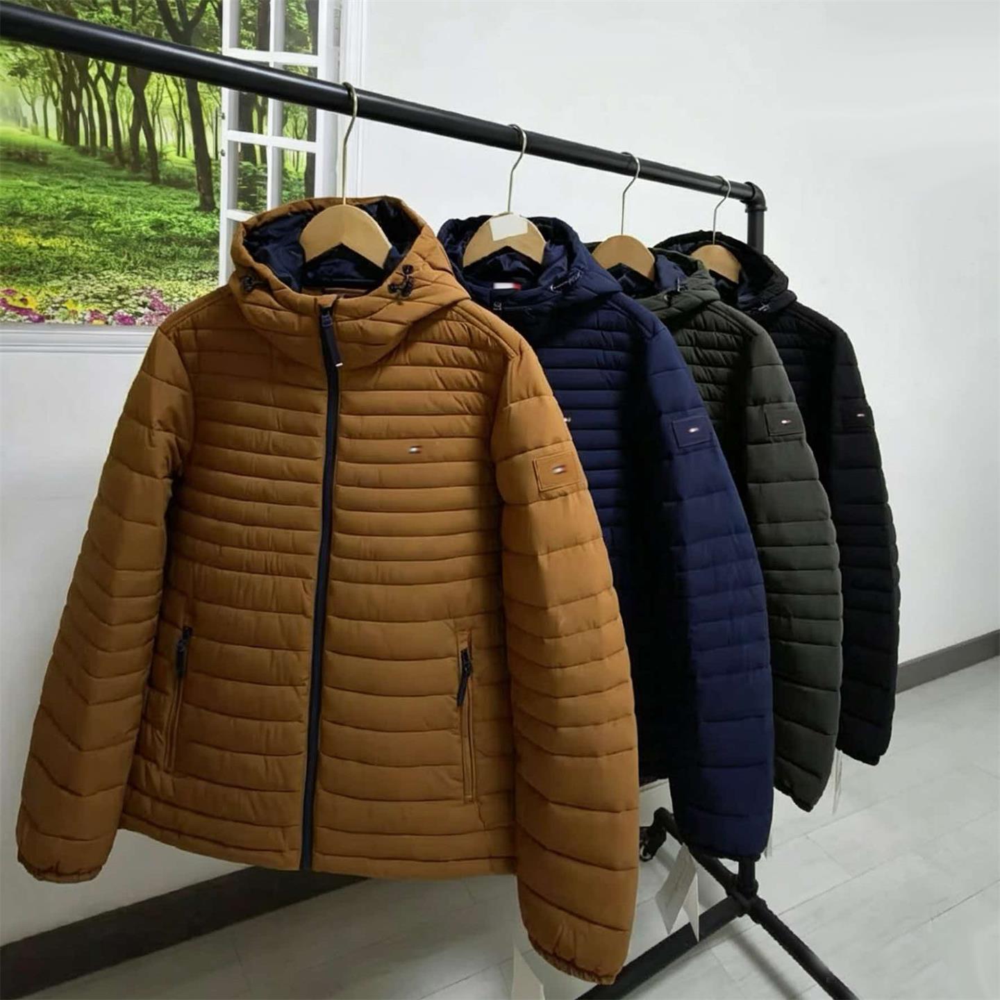 牛货~外贸秋冬男款连帽棉服男士防风保暖棉服有大码