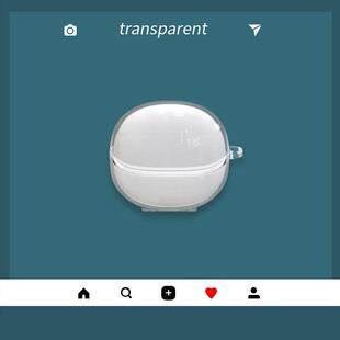 适用于QCY MeloBuds Pro耳机保护套透明纯色简约软壳亲肤小众防震