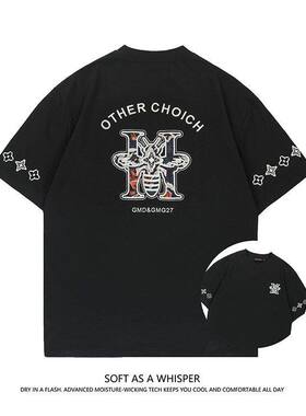 「设计师品牌」2026年夏季潮牌索罗娜短袖T恤男