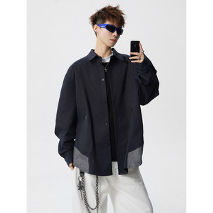 衬衫 立体工装 夹克 大码 「设计师品牌」春款
