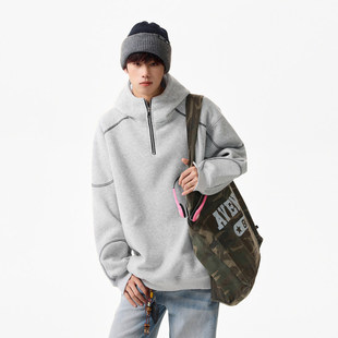 「设计师品牌」 长袖套头宽松卫衣2026年春季新款