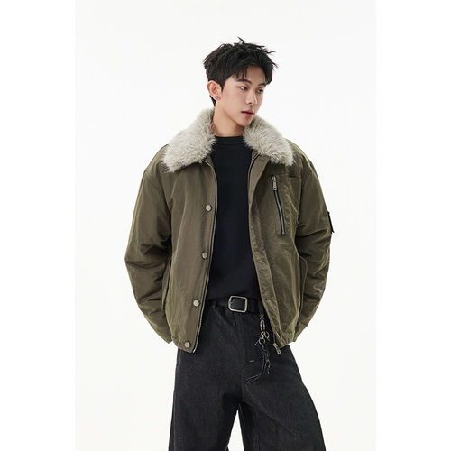 「设计师品牌」冬季新款时尚百搭棉衣外套