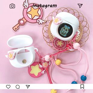 漫步者拍拍耳机壳适用漫步者花再拍拍耳夹式蓝牙耳机保护壳漫步者拍拍耳机套漫步者拍拍百变小樱硅胶软壳