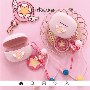 漫步者NewSound Pro耳机套适用漫步者Lolli Pro SE蓝牙耳机保护壳漫步者X5 Evo耳机壳百变小樱一体式硅胶软壳