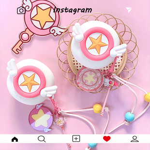 声阔A30耳机壳适用Soundcore声阔Sleep A30睡眠蓝牙耳机保护套睡眠A30耳机套可爱百变小樱防摔硅胶软壳