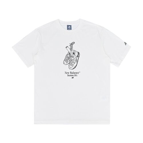 New Balance NB男子休闲圆领短袖百搭简约潮流运动T恤衫MT61I6RT
