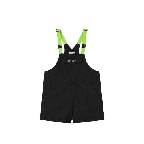 VANS范斯女子BUCKLE SHORTALL运动休闲百搭背带短裤VN000TMBBLK