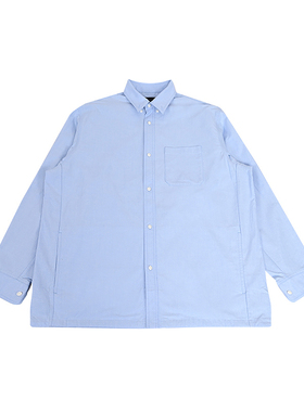 VANS范斯新款男子长袖衬衫翻领宽松百搭纯色潮流上衣VN000P04F22