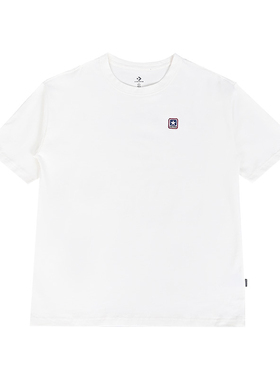 Converse匡威新款潮流简约圆领短袖男女情侣休闲百搭T恤UCJ437