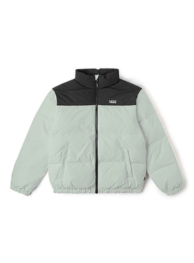 VANS范斯男女款百搭羽绒夹克立领经典LOGO羽绒服外套VN000P30ZRT