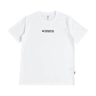 Converse匡威夏季 情侣款 潮流圆领短袖 运动休闲宽松T恤UCJ782 新款